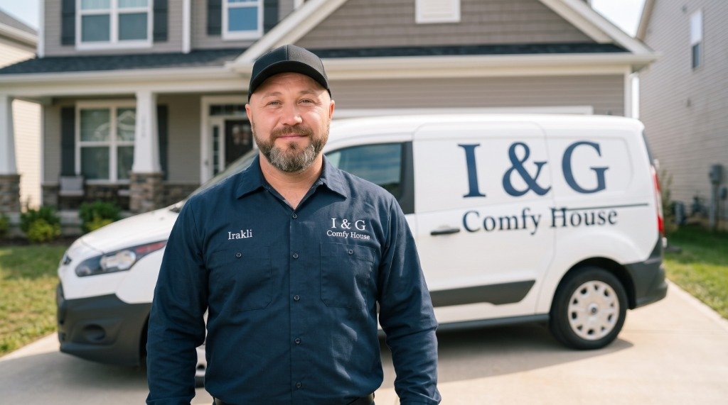 Irakli Gegeshidze, Licensed HVAC and Plumbing Specialist at I & G Comfy House LLC